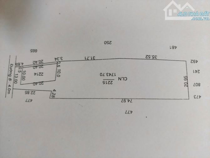 Bán nền 1.943m2 Ngang Bv Nhi Đồng cách Tạ Thị Phi 20m lộ 4m ( có 200m2 thổ cư ) - 9