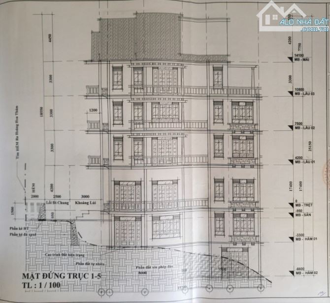 Bán lô đất Hoàng Hoa Thám 260m2 GPXD mới 6 tầng với 833m2 sàn chỉ 5 tỷ - 2