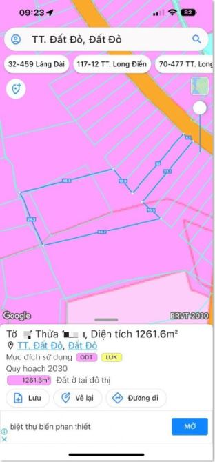 Bán cắt lỗ 1260 m2 có 400m thổ cư mặt tiền đường nhựa Trần Huy Liệu, ngay trung tâm thị tr - 3