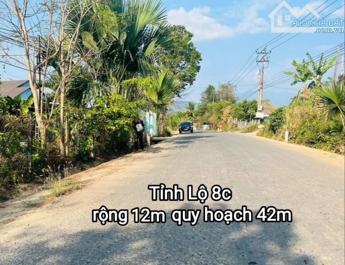 "Bán đất ngộp thổ cư 460 triệu, mặt tiền Tỉnh Lộ 8C Khánh Bình, Khánh Vĩnh. Đường nhựa 12m