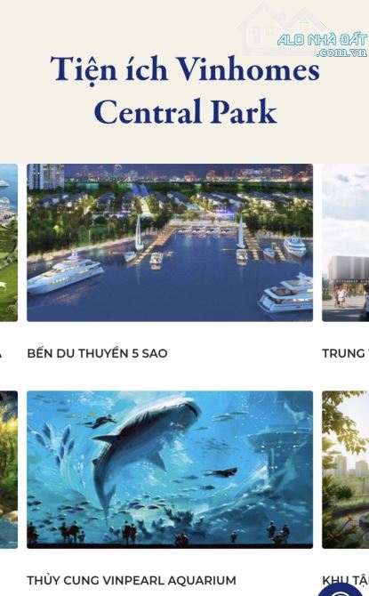 Chính chủ gửi bán 4 căn Villa Vin Central Park (275-310-600-635m) - 10