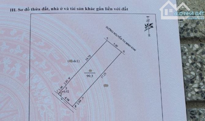 Bán nhà kiên cố mặt đường kinh doanh Nguyễn Thị Minh Khai, P. Lê Mao, TP Vinh, Nghệ An - 1