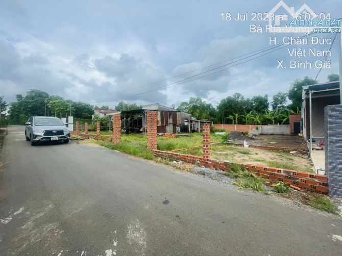 Đất khu bàn cờ Bình Giã - gần Uỷ Ban , Trường Học , 65m mặt tiền thích hợp phân lô - 3