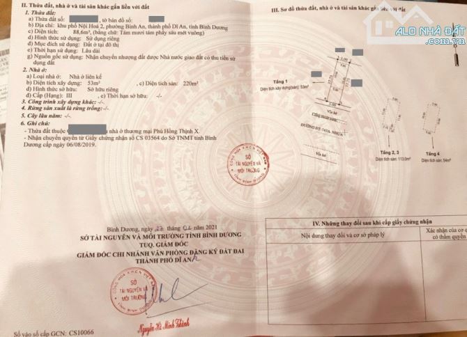 Nhà mặt tiền kinh doanh đường ĐT 743A gần ngã tư Bình Thung, 702 Dĩ An - 7