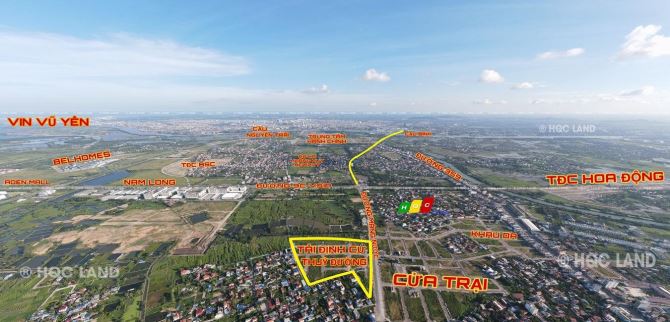 ‼️Bán đất TĐC Hoa Động - Thuỷ Nguyên - Đối diện Hoàng Huy và mặt 359 - giá chỉ từ 3,xx tỷ