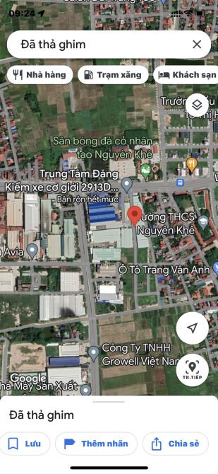 Cho thuê 510m2 kho ,xưởng trong khu công nghiệp nguyên khê - 4