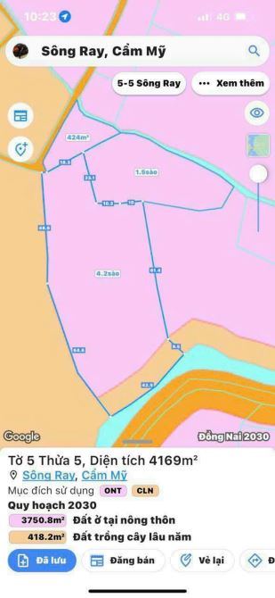 BÁN VIEW NGHĨ DƯỠNG SUỐI THỀ SÔNG RAY CẨM MỸ ĐÒNG NAI, DT 6100M2 NƯƠC QUANH NĂM - 8