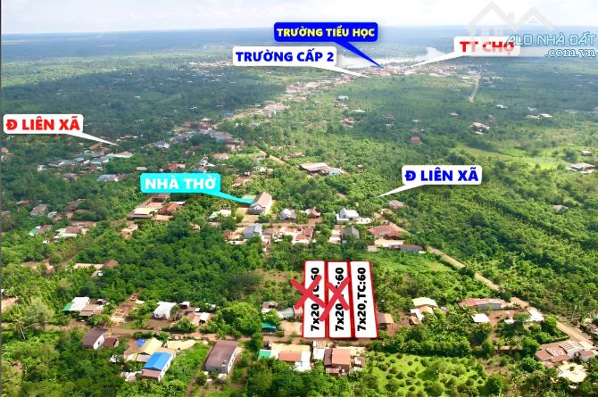 Đất thổ cư xã Ea Ning - Cư Kuin chỉ 199 triệu - 2