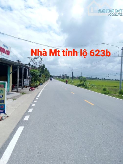 BÁN ĐẤT TẶNG NHÀ MẶT TIỀN ĐƯỜNG 623B THUỘC NGHĨA LÂM VỊ TRÍ KINH DOANH