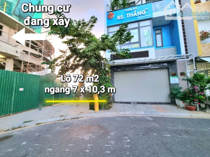 "Bán đất mặt tiền Công Viên Khu đô thị VCN Phước Long 1, Nha Trang.  Nằm sát chung cư và đ - 1