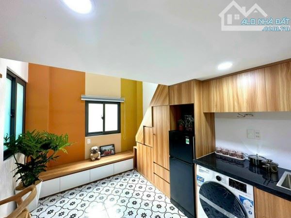 bán căn hộ dịch vụ 6 lầu hẻm 791 Trần xuân soạn phường tân hưng Q7. Dt 7x20m - 5