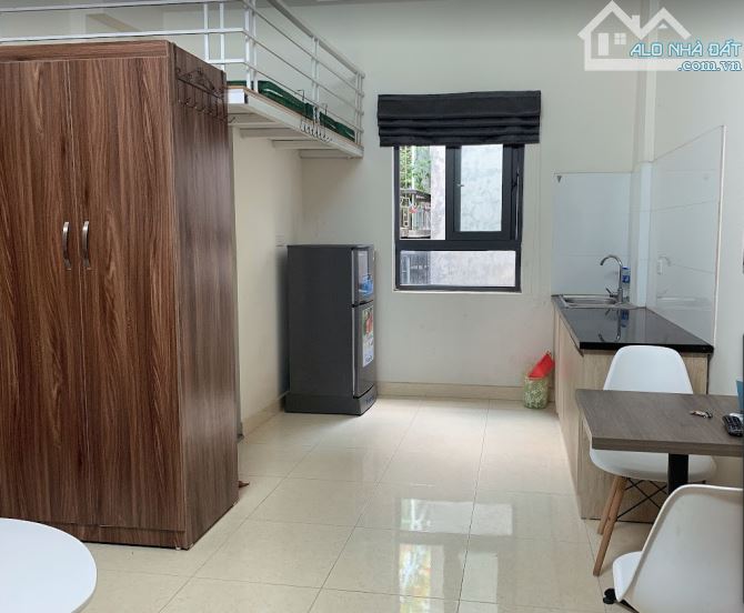 Cho Thuê CCMN Ngõ 94  Ngọc Khánh Ba Đình 30m2 Studio Gác Xép Full Nội Thất , Thang Máy Gần - 4