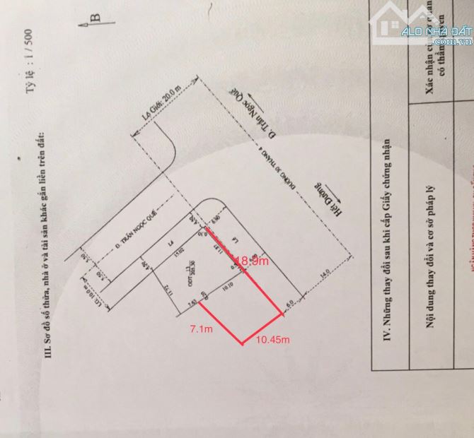 Bán nhà căn góc 2 mặt tiền 30/4 và Trần Ngọc Quế, DT: 18.9m x 16m - 1