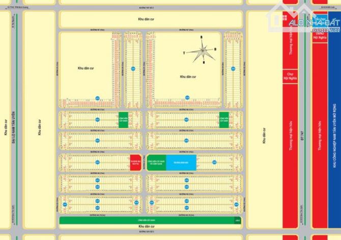 Gia Đình Cần Bán Gấp Lô Đất Ở Trong Khu Dân Cư Hội Nghĩa - 2