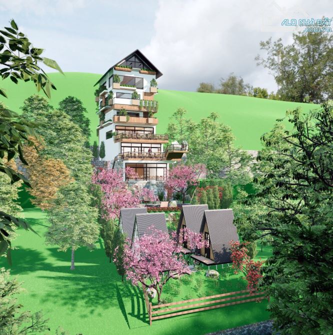 LÔ ĐẤT VIEW ĐẸP 650M2 ĐƯỜNG Ô TÔ LỘ GIỚI 8M - 8