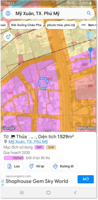 Bán mảnh đất hàng hiếm còn lại tại Thị Xã Phú Mỹ - 5