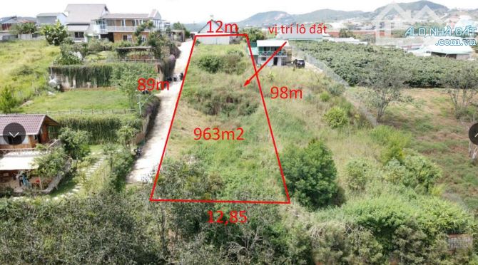 Cần bán lô đất Xuân Thọ thành phố Đà Lạt