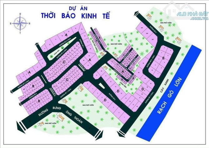 Bán nền đất (8x20) khu dự án thời báo kinh tế đường bưng ông thoàn , tp .Thủ Đức . 11.8 tỷ