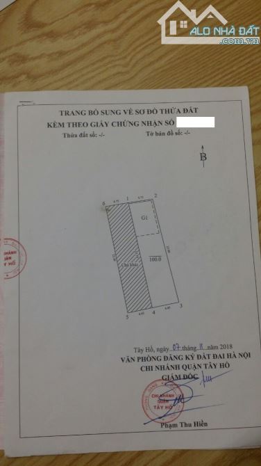 Bán nhà ngõ 236 Âu Cơ-Phường Quảng An-Tây Hồ-Hà Nội 100m2x5.5T, mặt tiền 4.5m,gara ôtô - 8