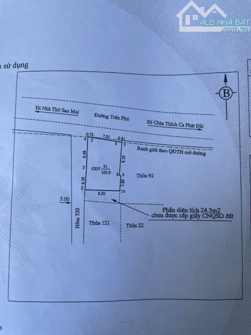 Đất mặt tiền Trần Phú Vũng Tàu đối diện biển - 1