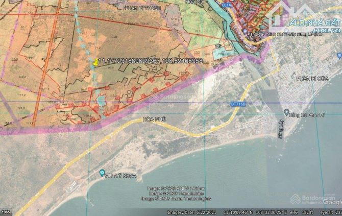 Bán 1ha đất mặt tiền đường 716B - cách biển Phan Rí chỉ 5km - giá chỉ 1,9 triệu/m2 - 2