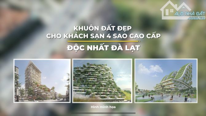 Cần bán lô đất mặt tiền đường 3/4,P3, tp Đà Lạt. 1395m² - 185ty. Xây khách sạn 5 sao - 5
