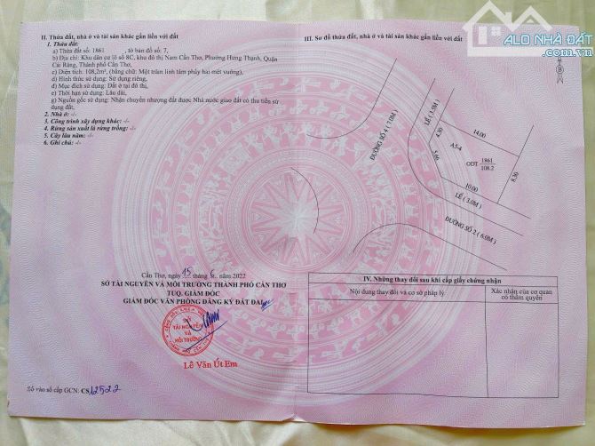 Bán Nền Biệt Thự Góc 2 Mặt Tiền KDC NAM LONG 2 CÁI RĂNG CẦN THƠ - 2