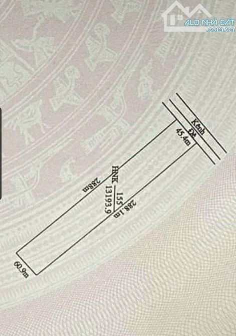 13.193 đất vườn giá 4,4 tỷ mặt tiền kênh B7 Thạnh lợi Bến Lức Long An ( ngộp) - 3