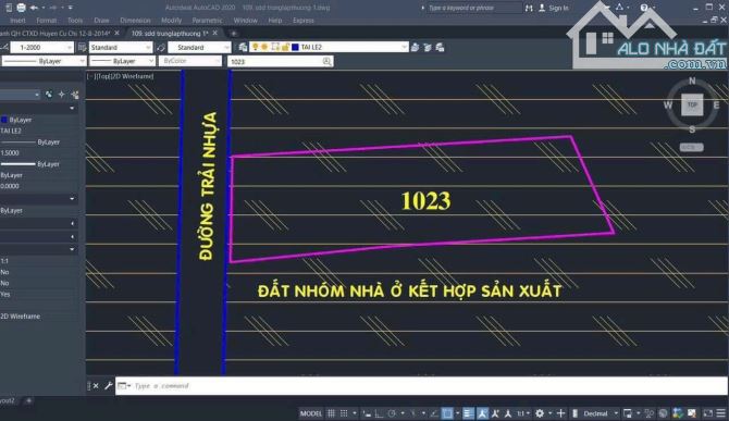 Cần bán đất mặt tiền Nguyễn Thị Náo xã Trung Lập Thượng 16x80 tổng 1048m2 58m thổ cư - 3