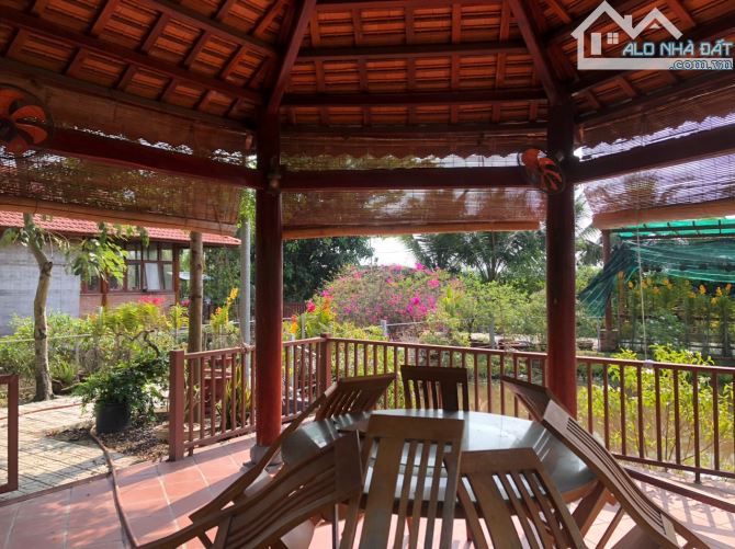 Cần bán đất + nhà vườn nghĩ dưỡng xã Trung An Củ Chi 7764m2 300m2 thổ - 4