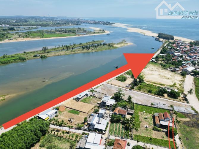 Bán 19m ngang mặt tiền View Sông Vệ Đức Lợi Mộ Đức, đường xe tải - 1