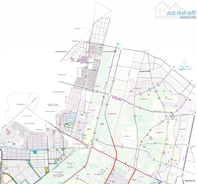 Bán đất xây dựng nhà xưởng 2500m2-5000m2 KCN Hải Sơn, Đức Hòa Đông,Long An - 1