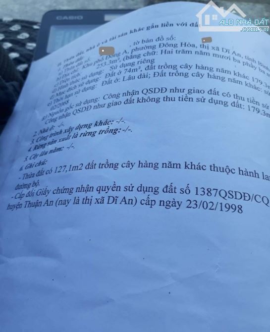 9,5Tỷ TL🔥Bán đất (253m2) MT đường Quốc Lộ 1K, p.Đông Hòa, Dĩ An - 11