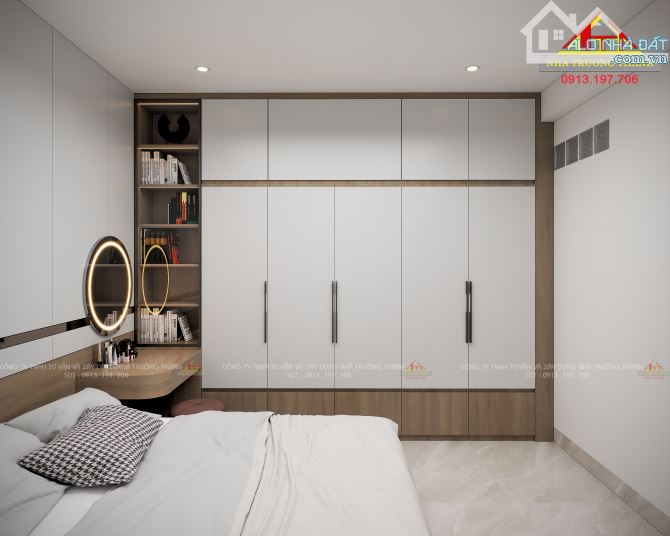 Bán nhà 3 tầng MT đường (10m5) Nguyễn Hữu Tiến, gần công viên, DT: 100m2 Giá chỉ 5 tỷ x TL