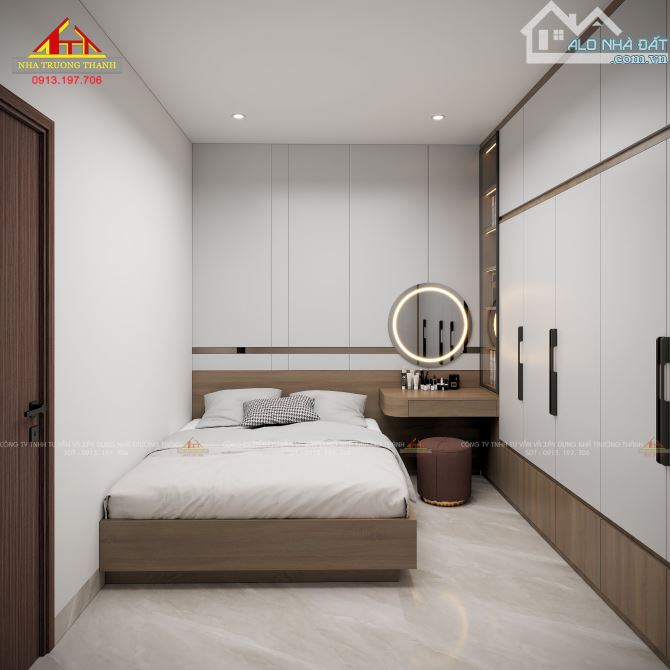 Bán nhà 3 tầng MT đường (10m5) Nguyễn Hữu Tiến, gần công viên, DT: 100m2 Giá chỉ 5 tỷ x TL - 2