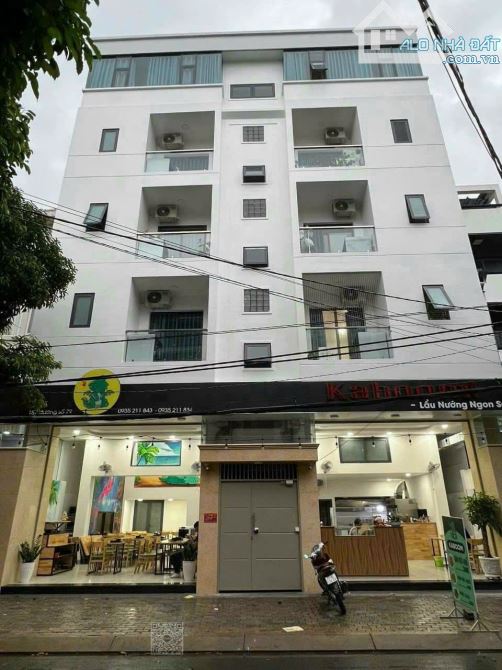 Bán căn hộ dịch vụ, diện tích 14,5x20,6m, trệt, 4 lầu, đường 79, phường Tân Quy, quận 7