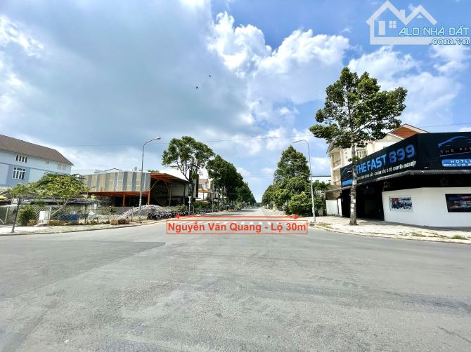 Nền góc 400m2 đường Nguyễn Văn Quang và 1B khu Xây Dựng Cần Thơ ( nền góc hai lộ lớn 30m) - 2