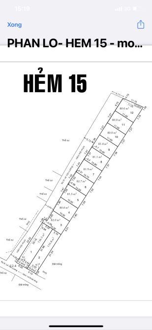 Cần Bán Gấp Lô Đất Tại Lê Văn Lương, Phước Kiển, Nhà bè, Tp HCM giá 3,2 tỷ - 1