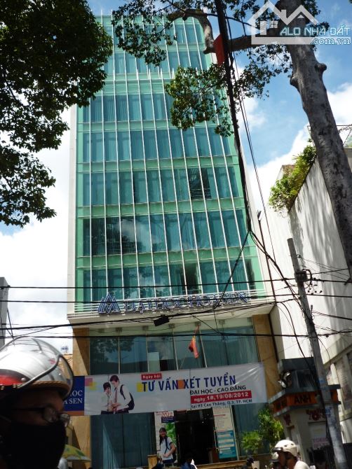 Building MT 93 Cao Thắng P.3 Q.3 - DT: 11m x 40m. Hầm 10 tầng. HĐT: 850tr/th - 400 Tỷ
