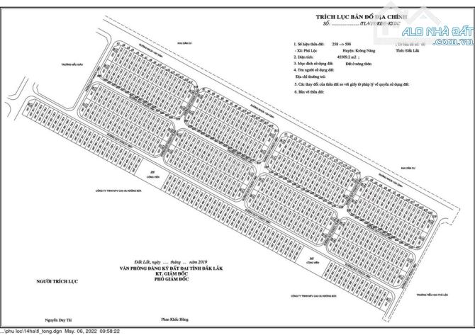 Cần bán đất Krong Năng Phú Lộc Giá 5xx/lô - Bao sang tên