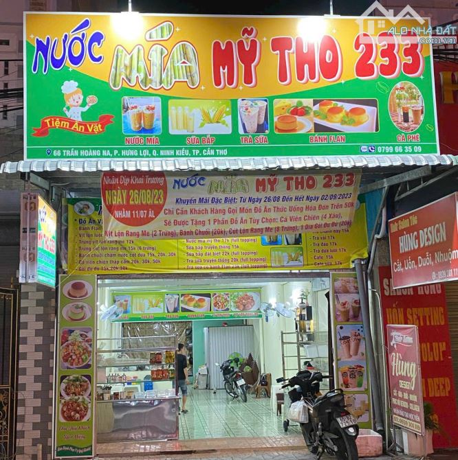 BÁN NHÀ MẶT TIỀN ĐƯỜNG TRẦN HOÀNG NA, đoạn 3/2 - KDC 91B, DT: 4.5m x 18m