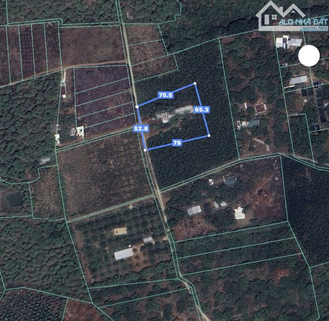 BÁN NHÀ VƯỜN 1 SẸC QUỐC LỘ 20 3500M2(50MX70M)+ NHÀ CẤP 4 GIÁ RẺ 1TY780 - 2