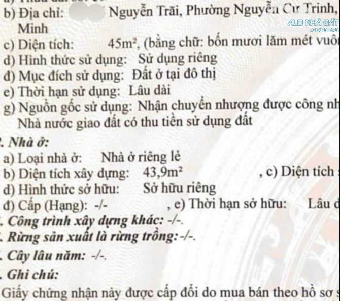Bán nhà hẻm ô tô Nguyễn Trãi, Quận 1 - 44m2, 3PN cực ngon, chỉ 5 tỷ nhỉnh - 2
