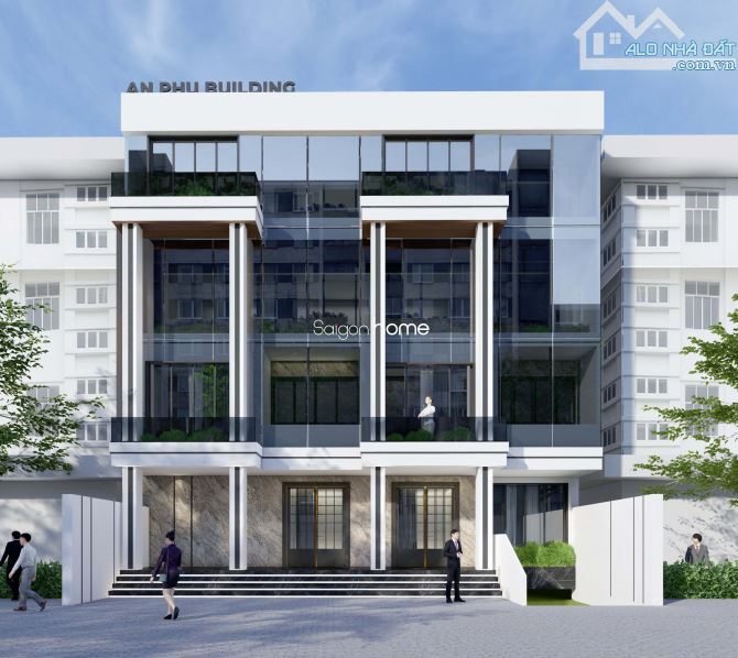 Cho thuê Building Đường Trần não An Phú-An Khánh Quận_2 Hầm 5 lầu sàn trống suốt 1500m² - 5