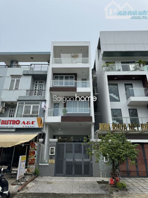 Cho thuê Nhà Đường Nguyễn quý cảnh An Phú Quận_2 Hầm trệt 3 lầu 400m²