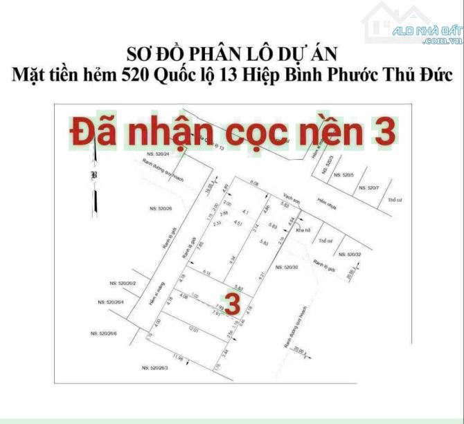 Bán Gấp Lô Đất HXH Siêu Vip Giảm Ngay 500TR Vạn Phúc City, Cân Nhơn Hòa 50m2- giá 4 tỷ - 1