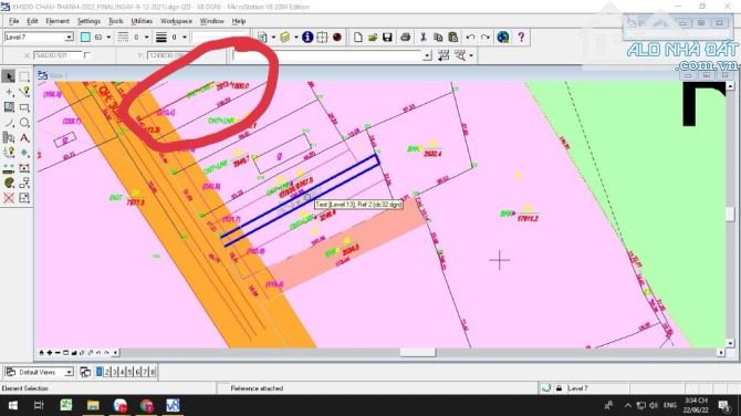 Cần bán lô đất mặt tiền Hương Lộ 7, Xã Hoà Hội, Châu Thành, Tây Ninh 1,2tỷ - 2