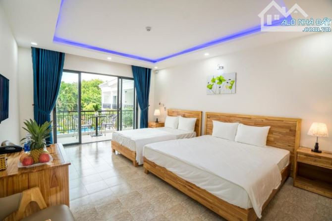 BÁN GẤP BIỆT PHỦ NGHỈ DƯỠNG HỘI AN GẦN 2000M2 20 PHÒNG LƯU TRÚ CHỈ 76 TỶ NGANG 55M - 1