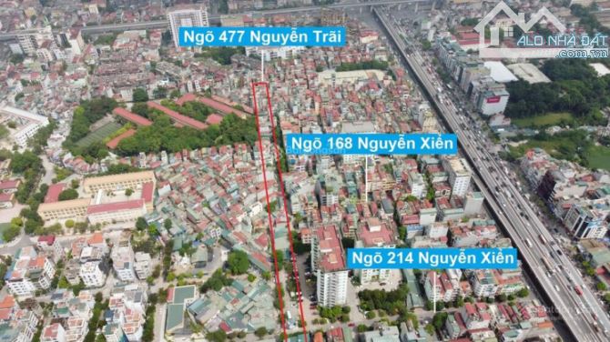 chủ bán nhà Ngõ 168 Nguyễn Xiển 62m2 5 tầng, trước nhà ô tô tránh, hơn 200tr/m2 - 2