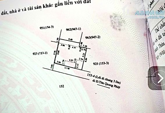 🕋🕋 Nhà 112m2 ngang gần 12m kiệt ô tô Hoàng Quốc Việt, Huế giá rẻ